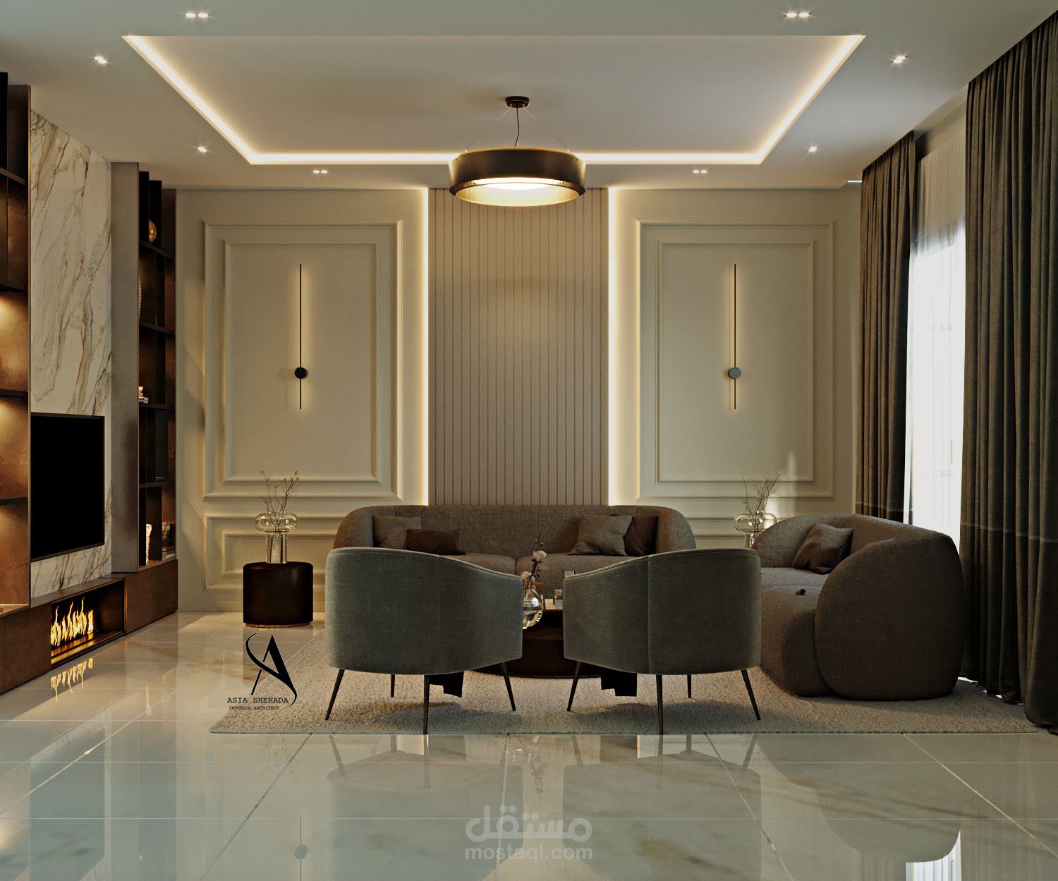 صالة معيشة