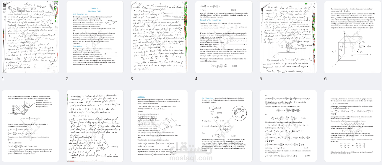 تحويل محتوى علمي من الكتابة اليدوية إلى مستند Word منسق باحترافية