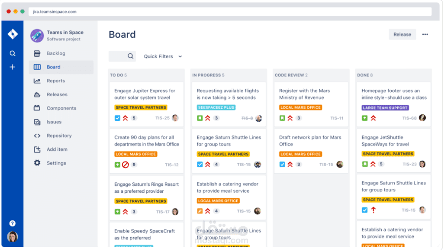 تنفيذ نظام تتبع المشاريع المرن باستخدام أداة Jira