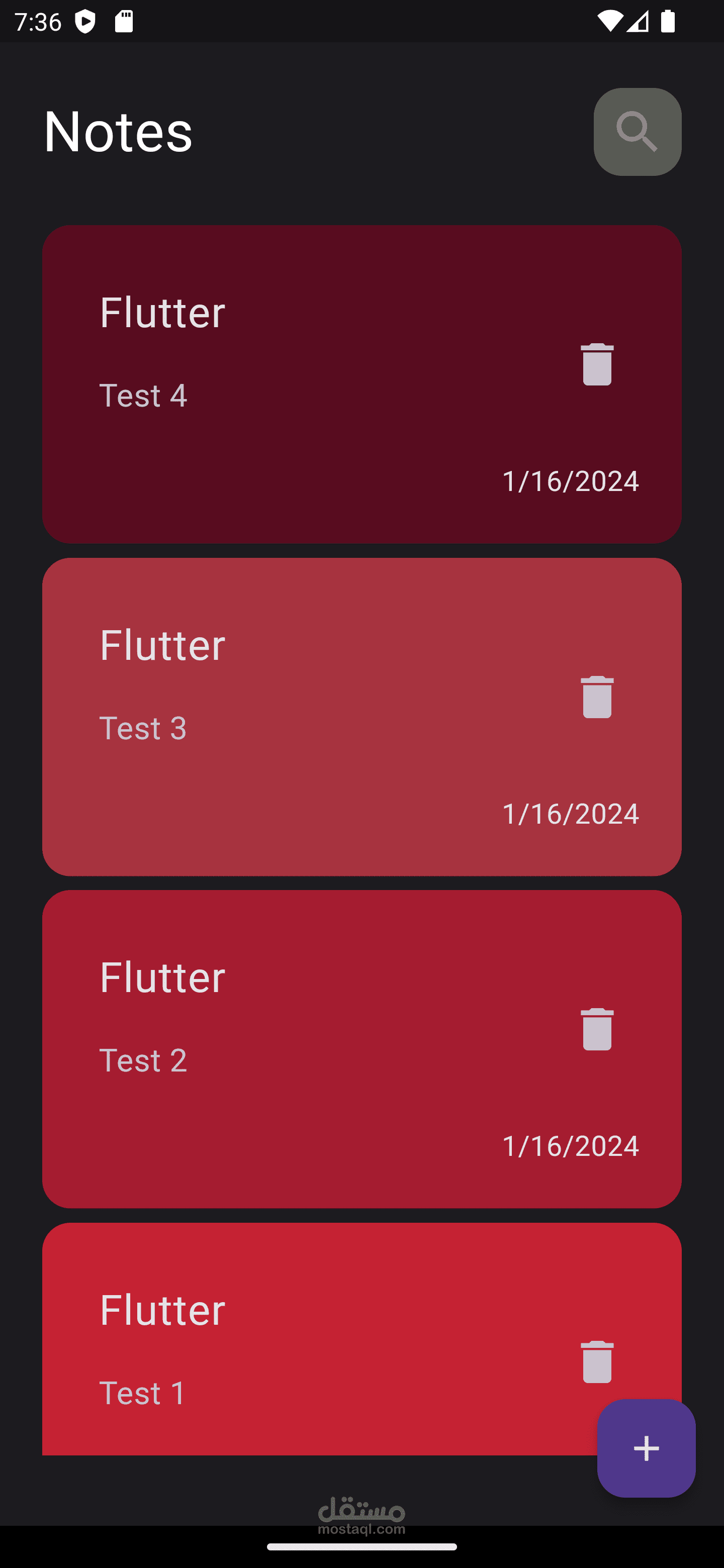 mobile application developer by flutter