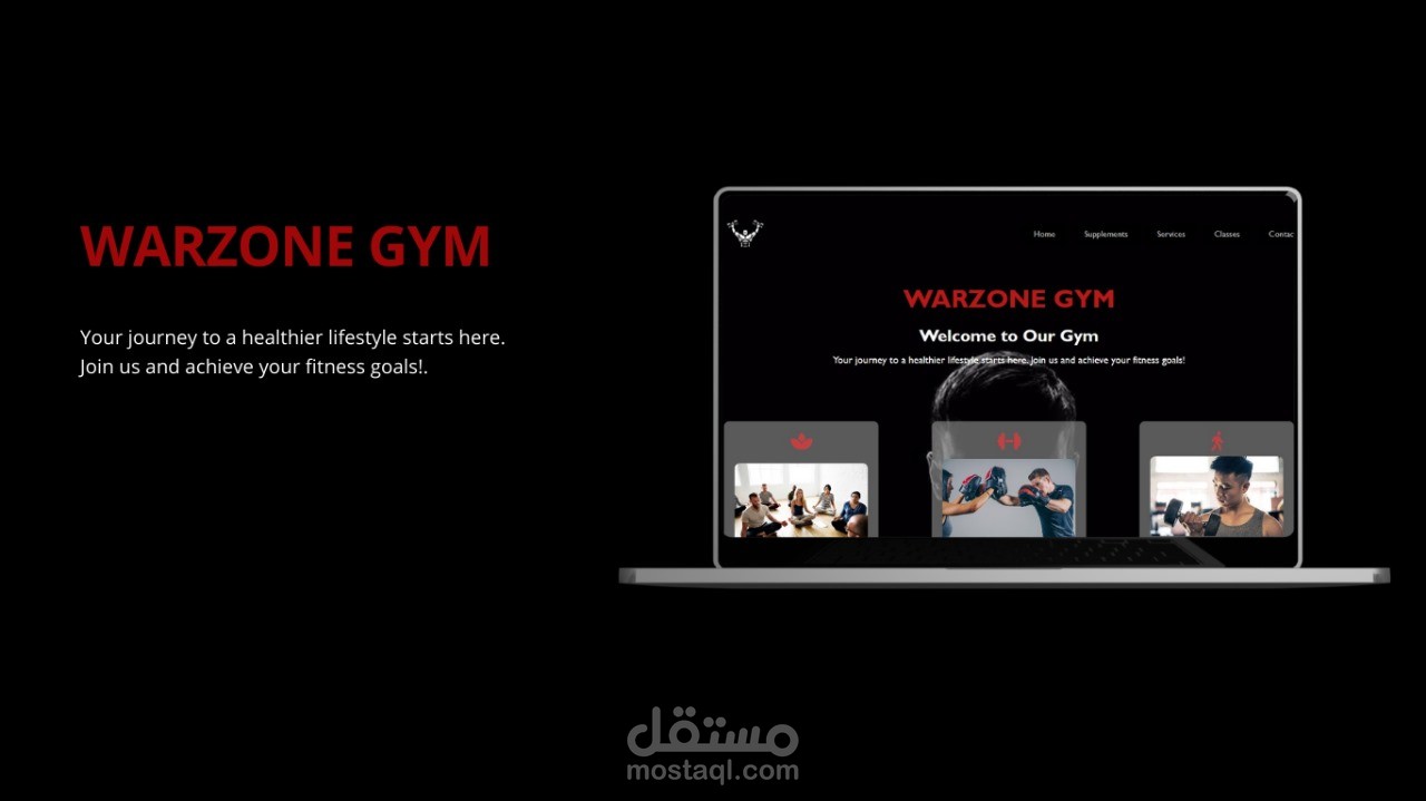 "صفحة الهبوط الرياضية المثالية: انضم إلى نادي اللياقة البدنية وابدأ رحلتك نحو اللياقة والصحة!"