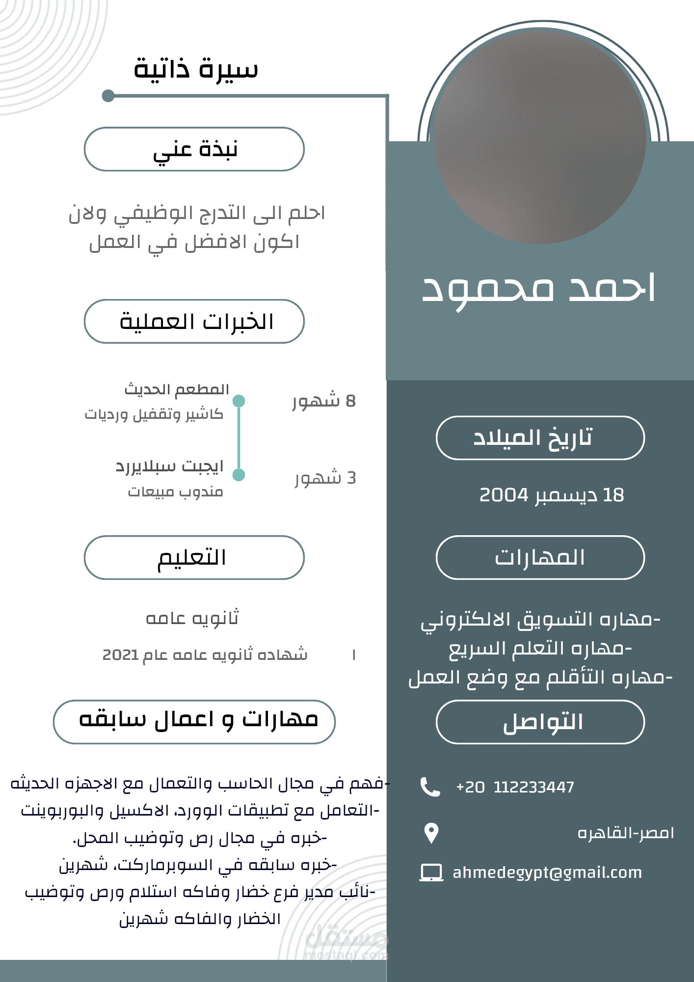 سيره ذاتيه