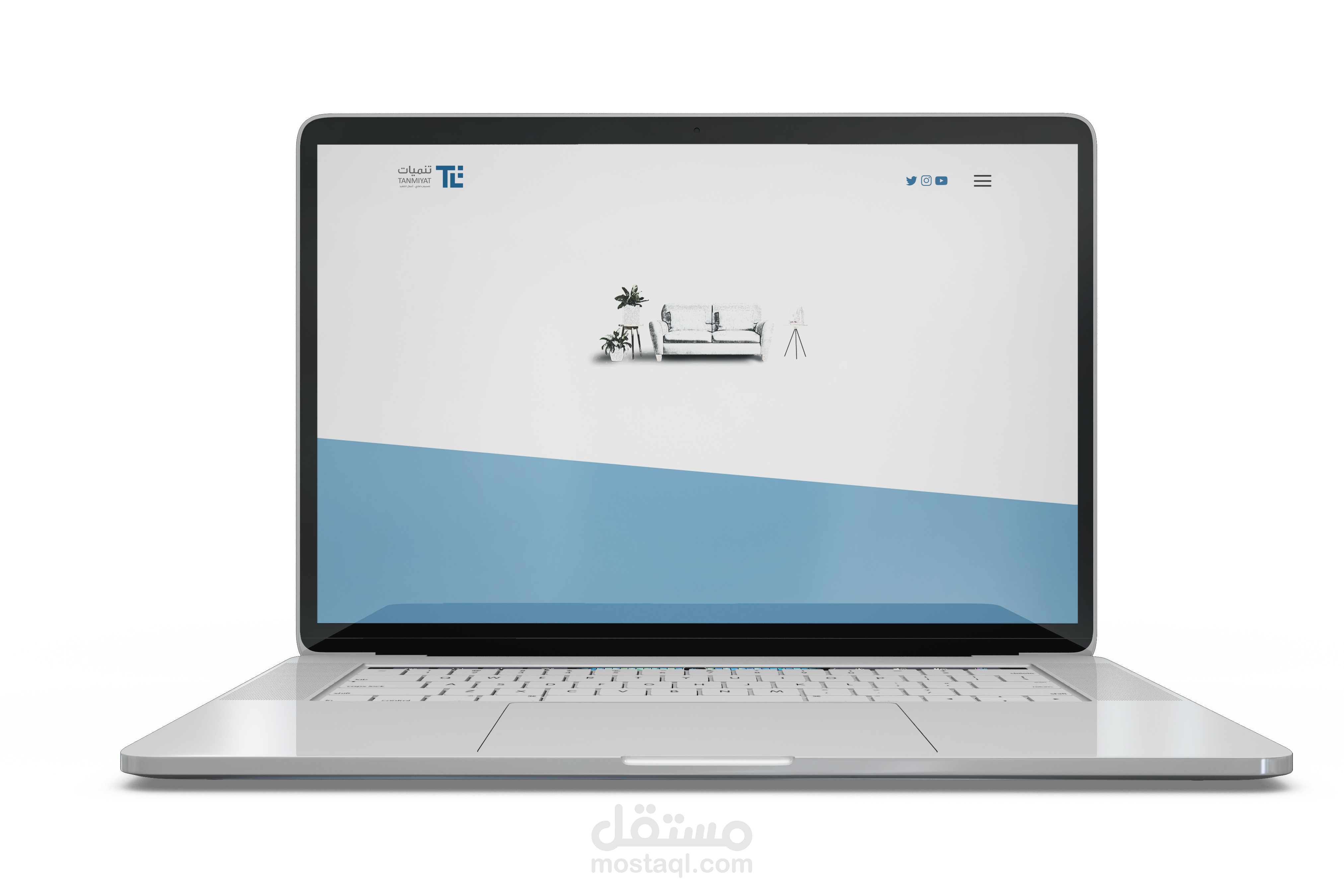 موقع الكتروني لشركة تنميات