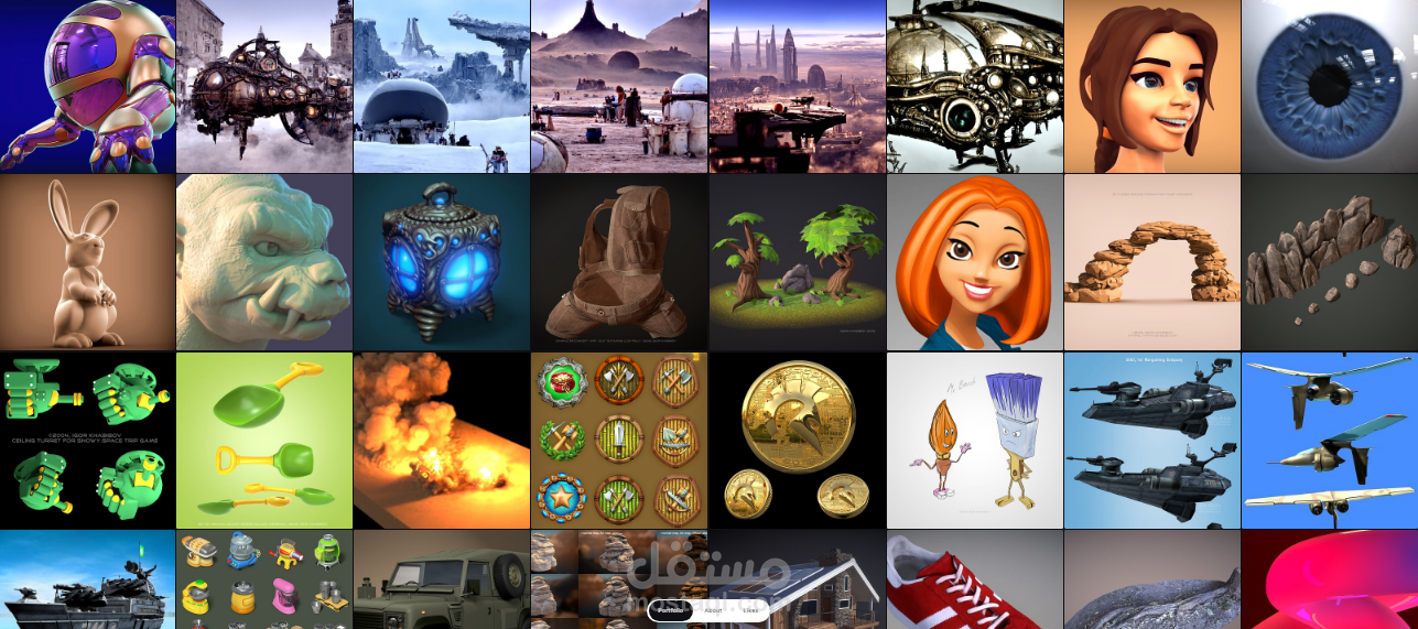 3D - ثلاثي الابعاد