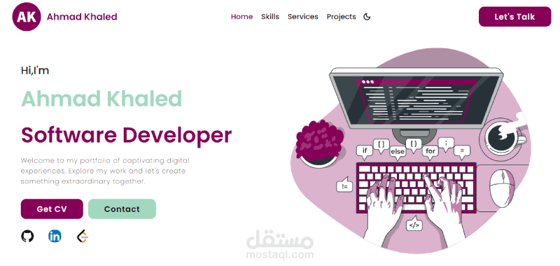 Personal portfolio website
