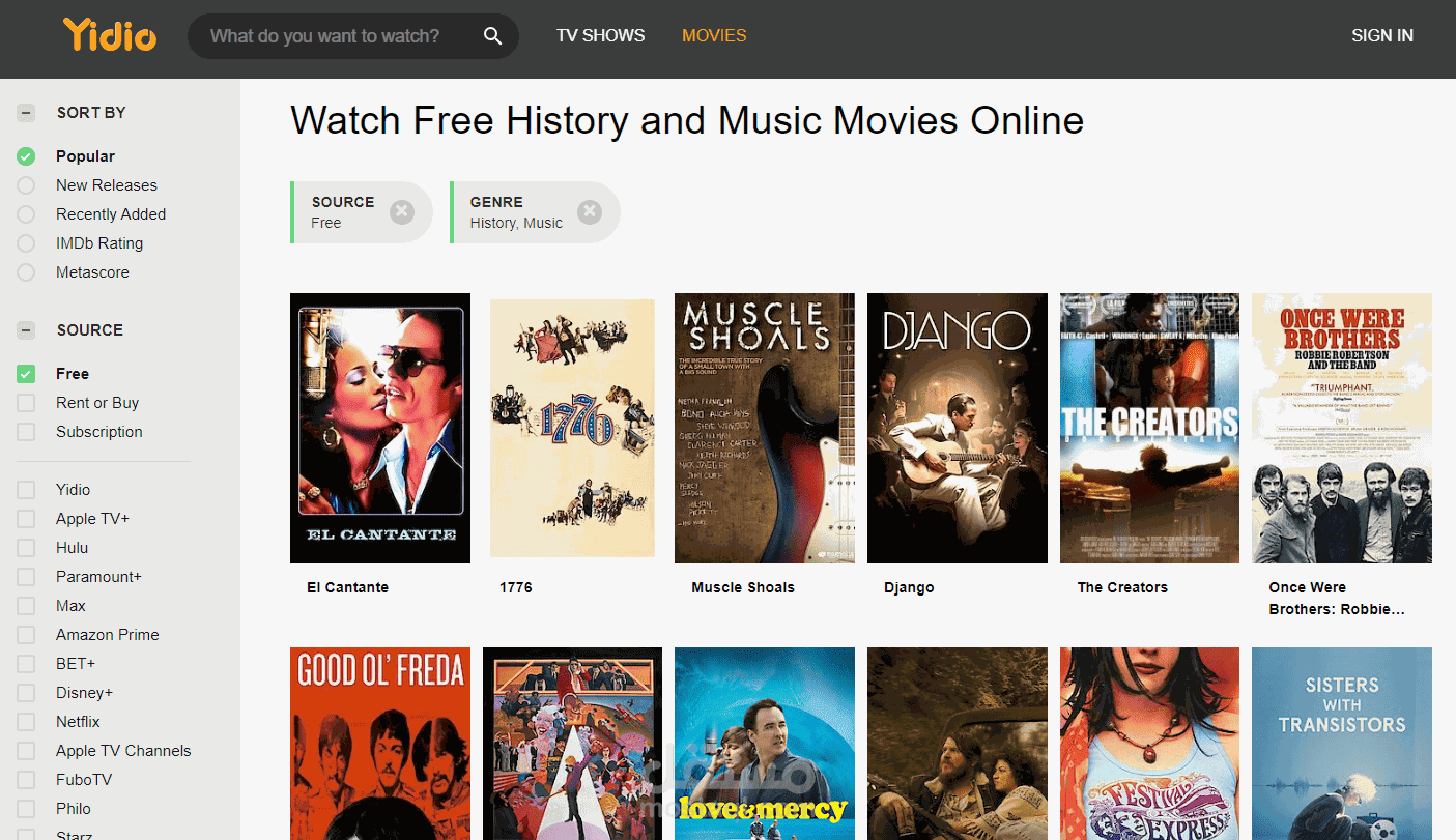 movies by react js
