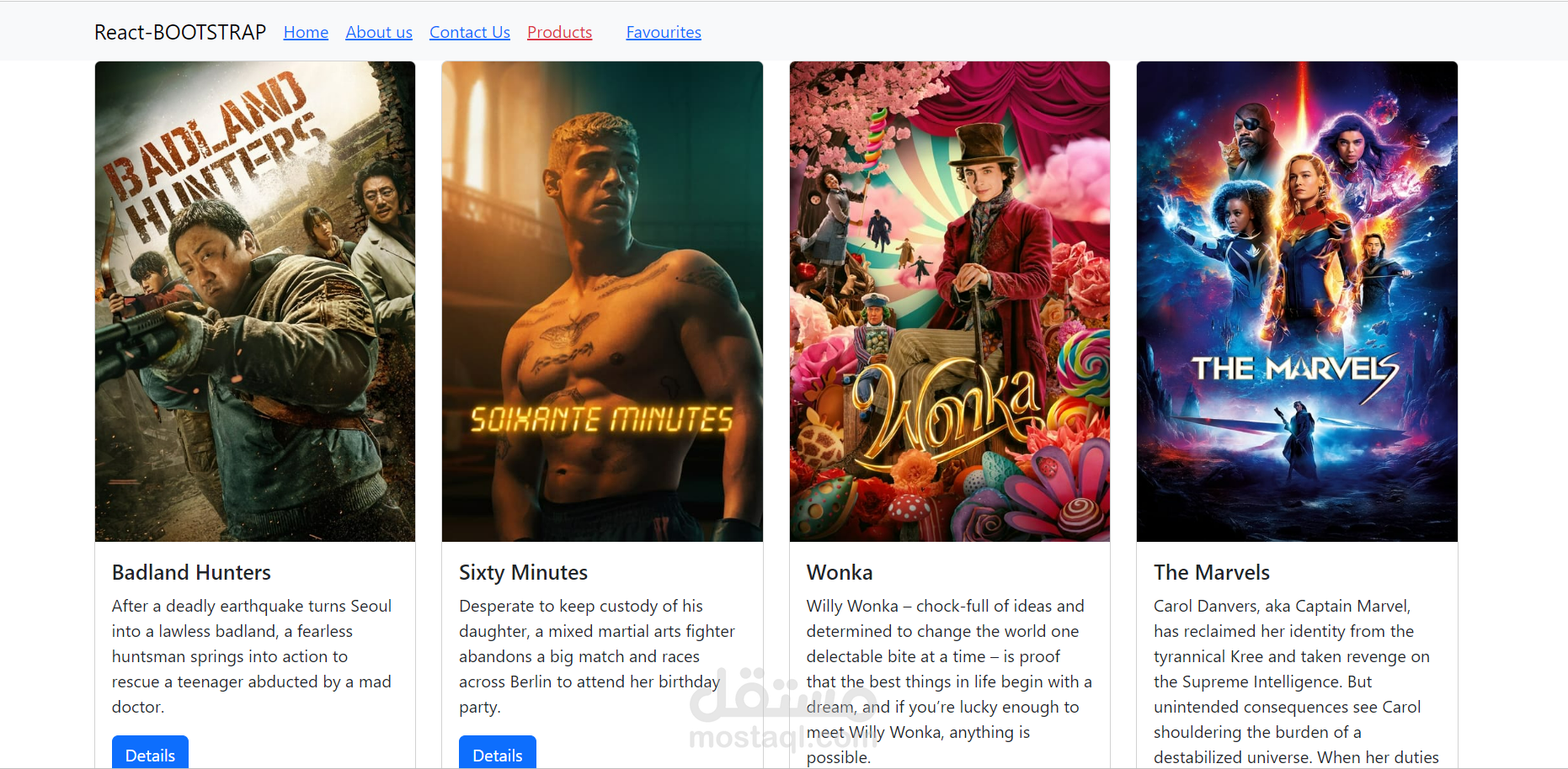 Movies Website