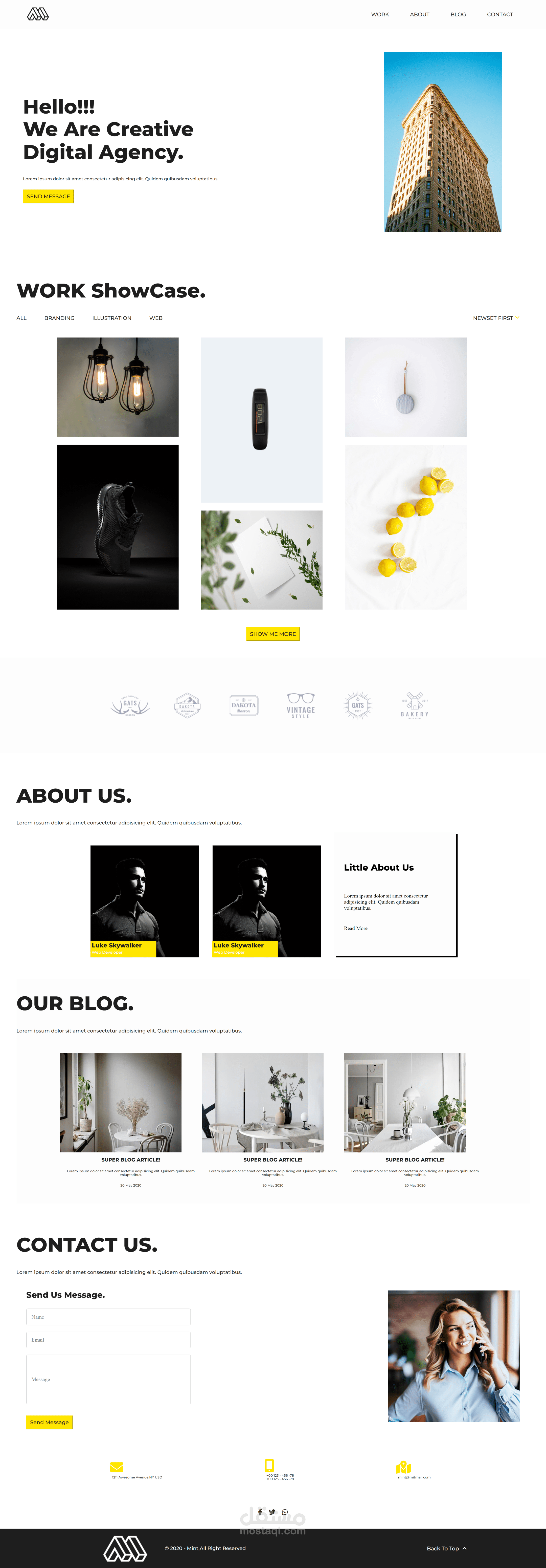ecommerce website
