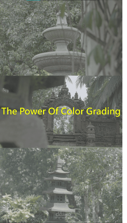 the power of color grading reel