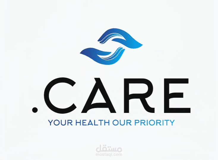 A logo for medical sector (.Care)