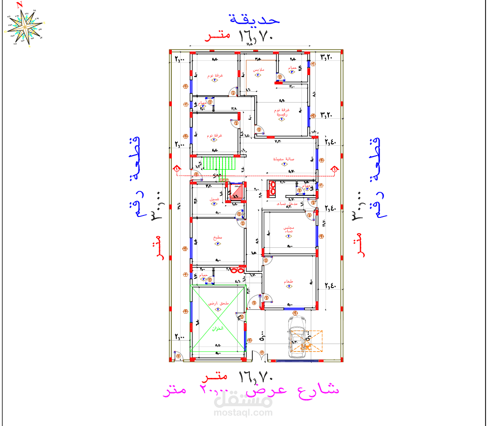 نا المهندسة أسماء، مهندسة مدنية متخصصة في التصميم الإنشائي، أتشرف بتقديم عرضي لتنفيذ تصميم فيلا سكنية مكونة من دور ارضى بمساحه 285.64 م2 والتصميم علة دورين وملحق  في مدينة مكه.