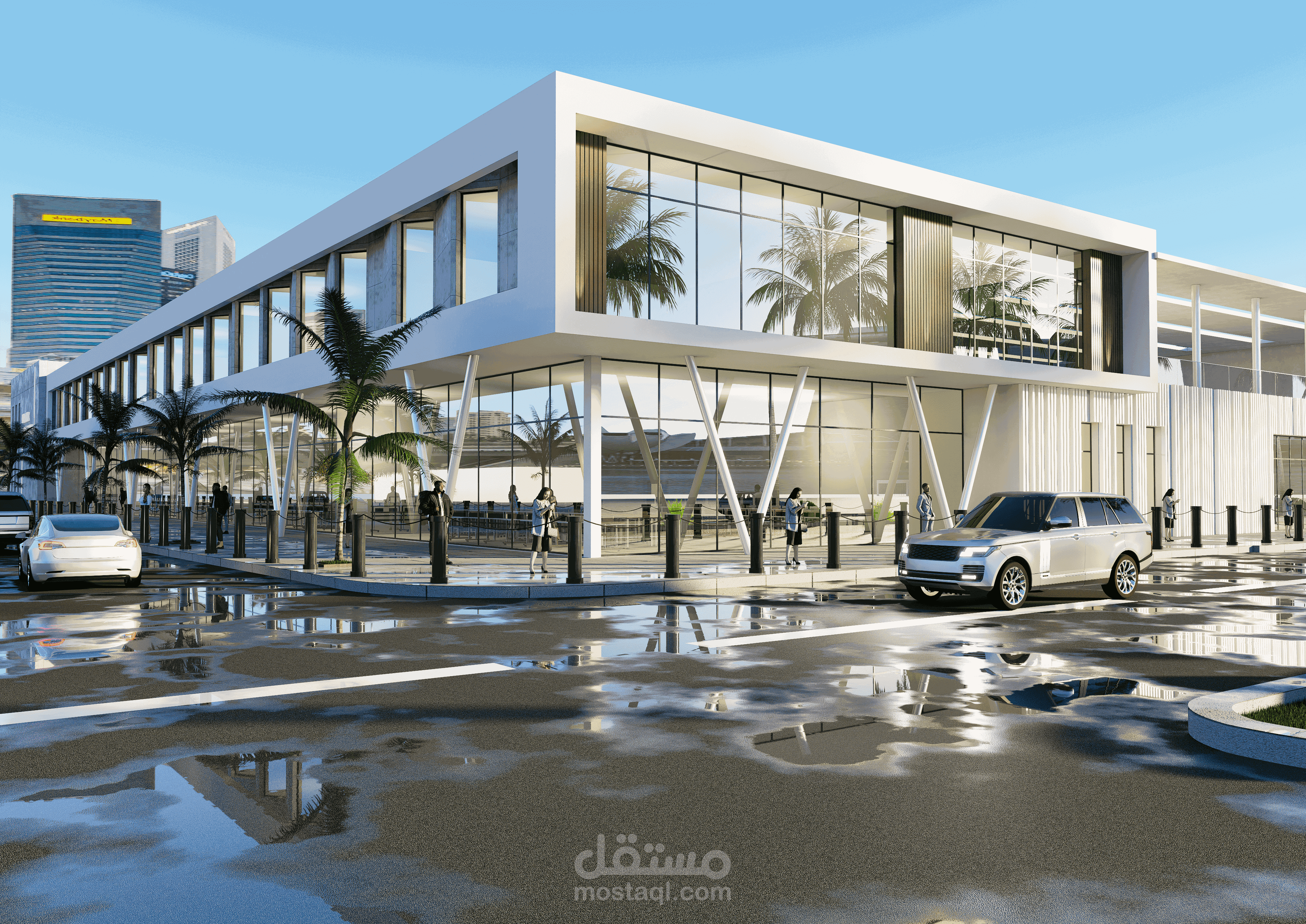 تصميم لمركز تقافي بتطوان في المغرب