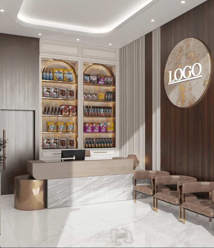 Luxury pet shop