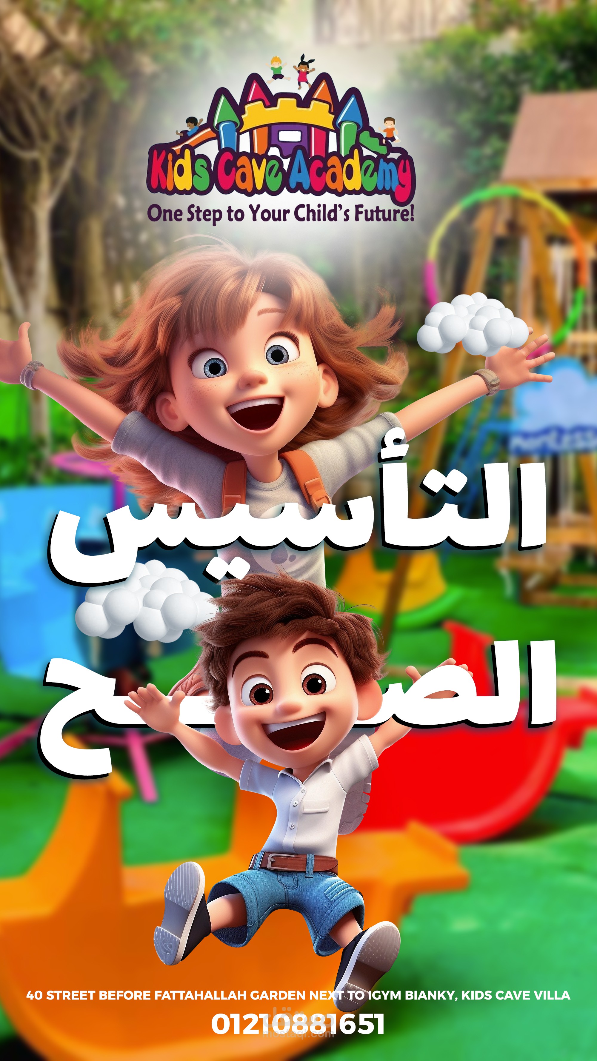 Social Media ADS ( Kids Cave Nersery - EGYPT )