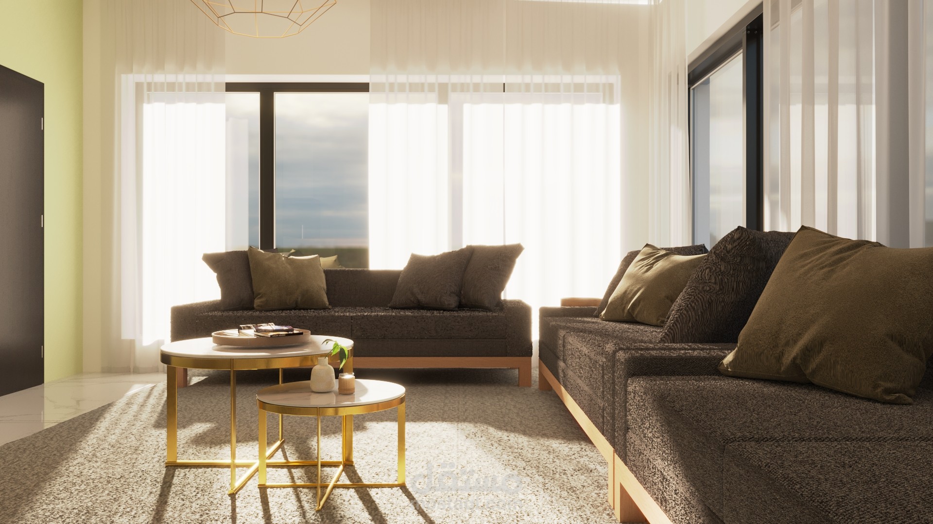 تصميم وتنسيق sofa bed