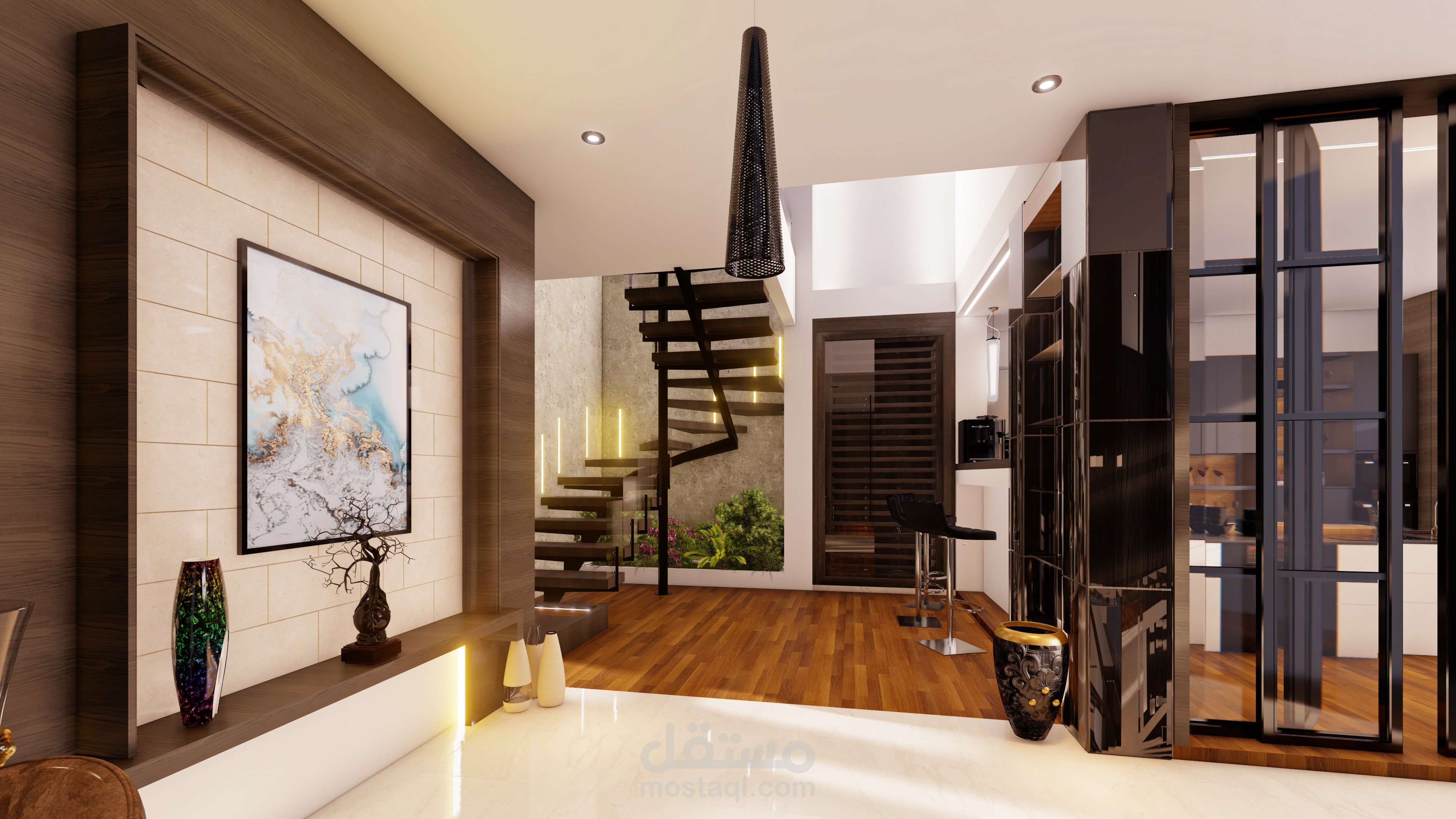 تصميم فيلا معاصرة