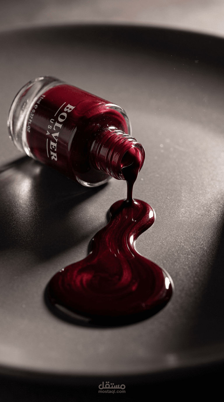فيديو إعلاني للملمس والانسيابية (Cosmetics Textures) لمناكير BOLVER