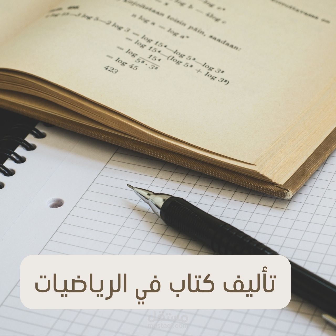 تأليف كتاب في الرياضيات