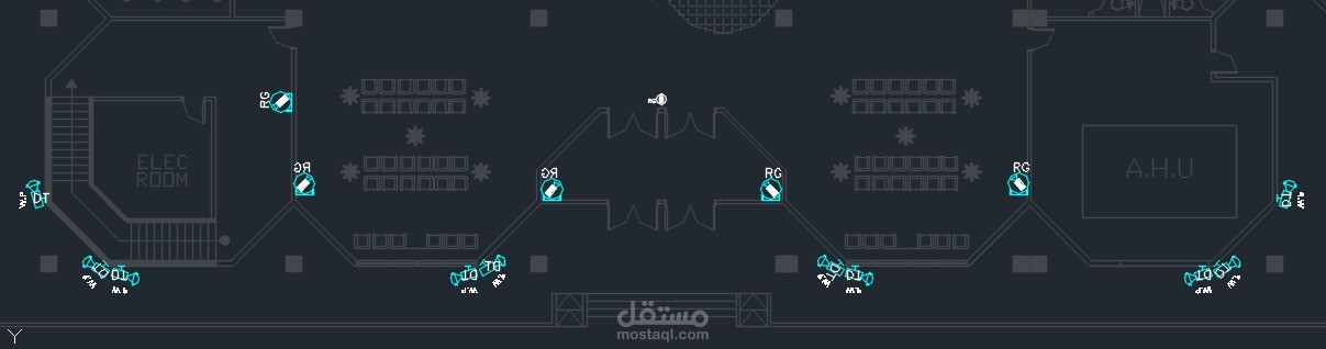 تصميم نظام مراقبة داخلية وخارجية للمستشفى