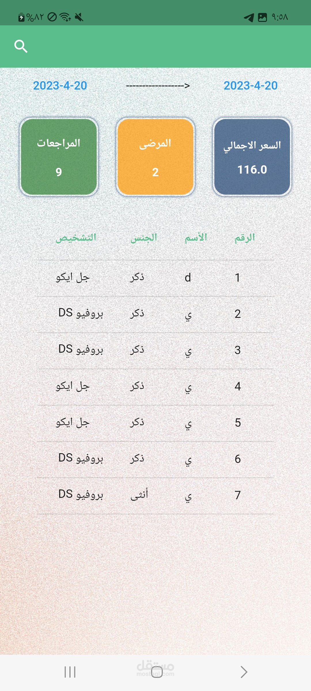 تطبيق لصالح شركة تصنيع أدوية