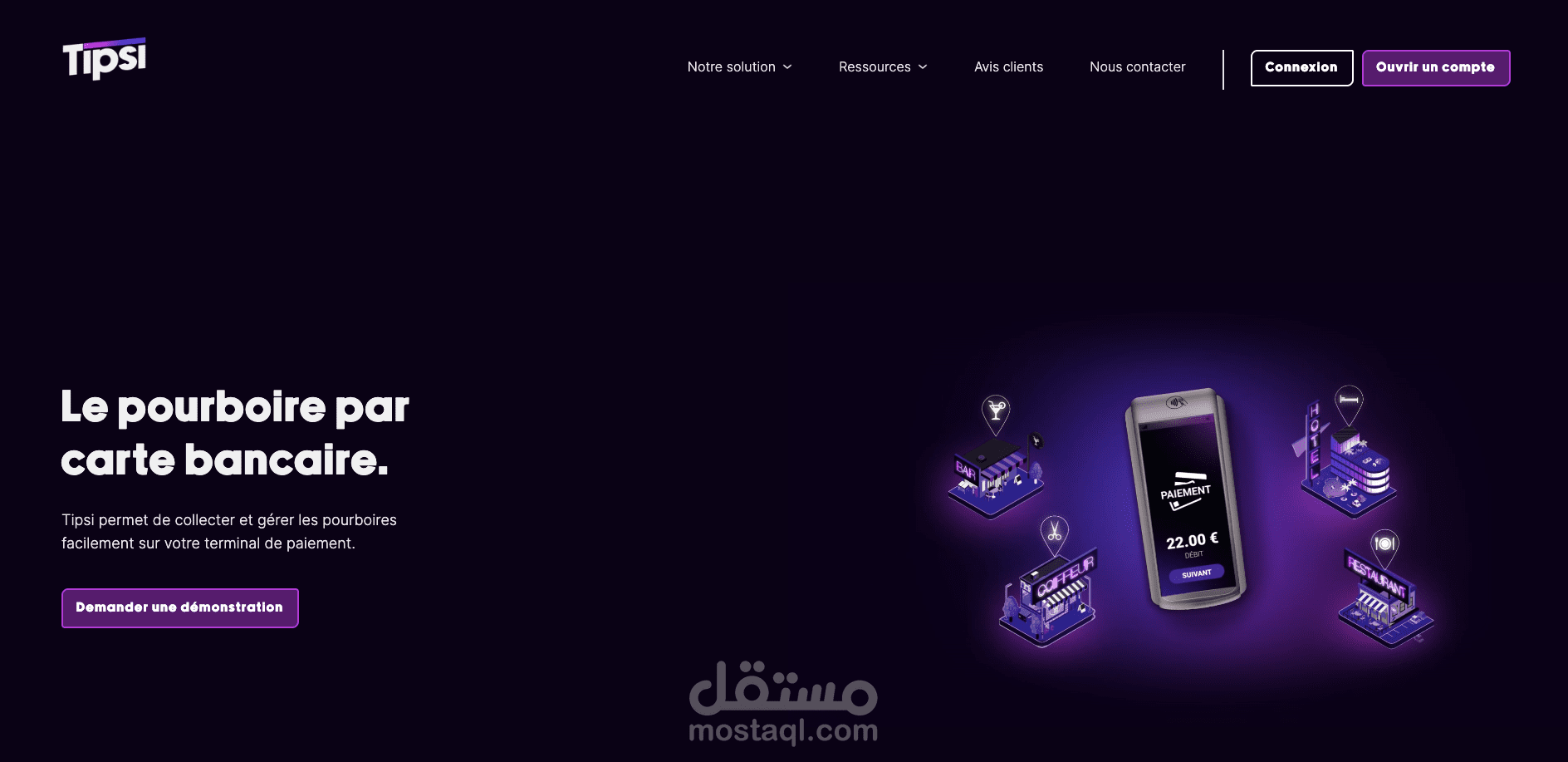 TIPSI — منصة الإكرامية الرقمية (Cashless Tipping Platform)