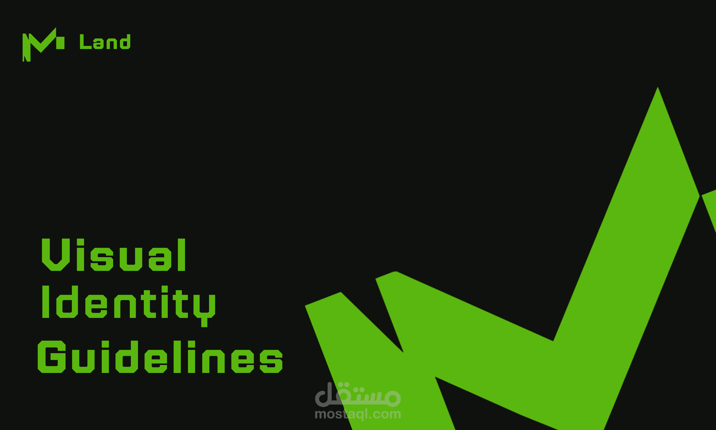 Visual identity for a brand Mland It is a place that brings together game lovers