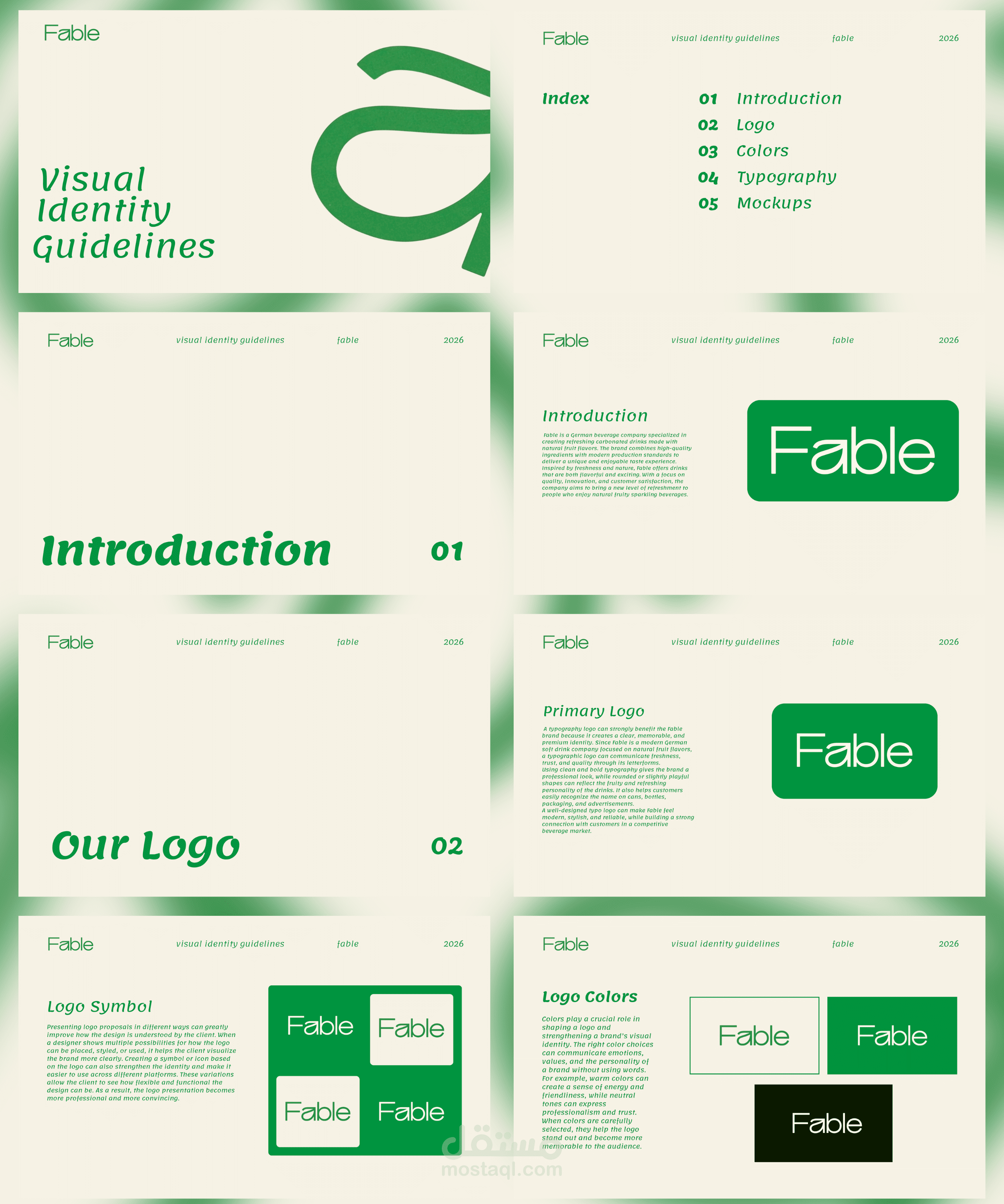 Fable | Refreshing Beverage Visual Identity & Packaging Design