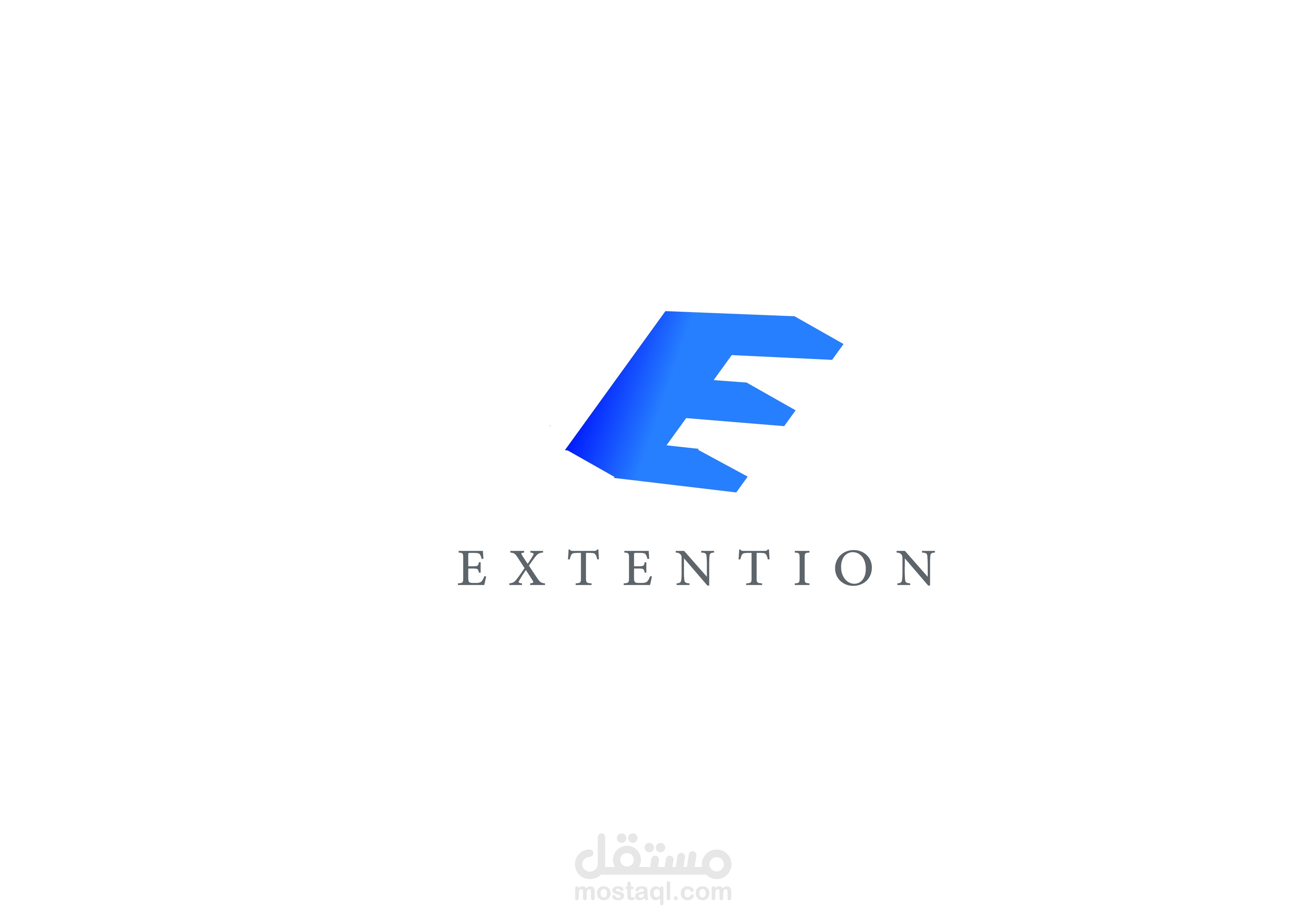 تصميم شعار ثلاثي الابعاد