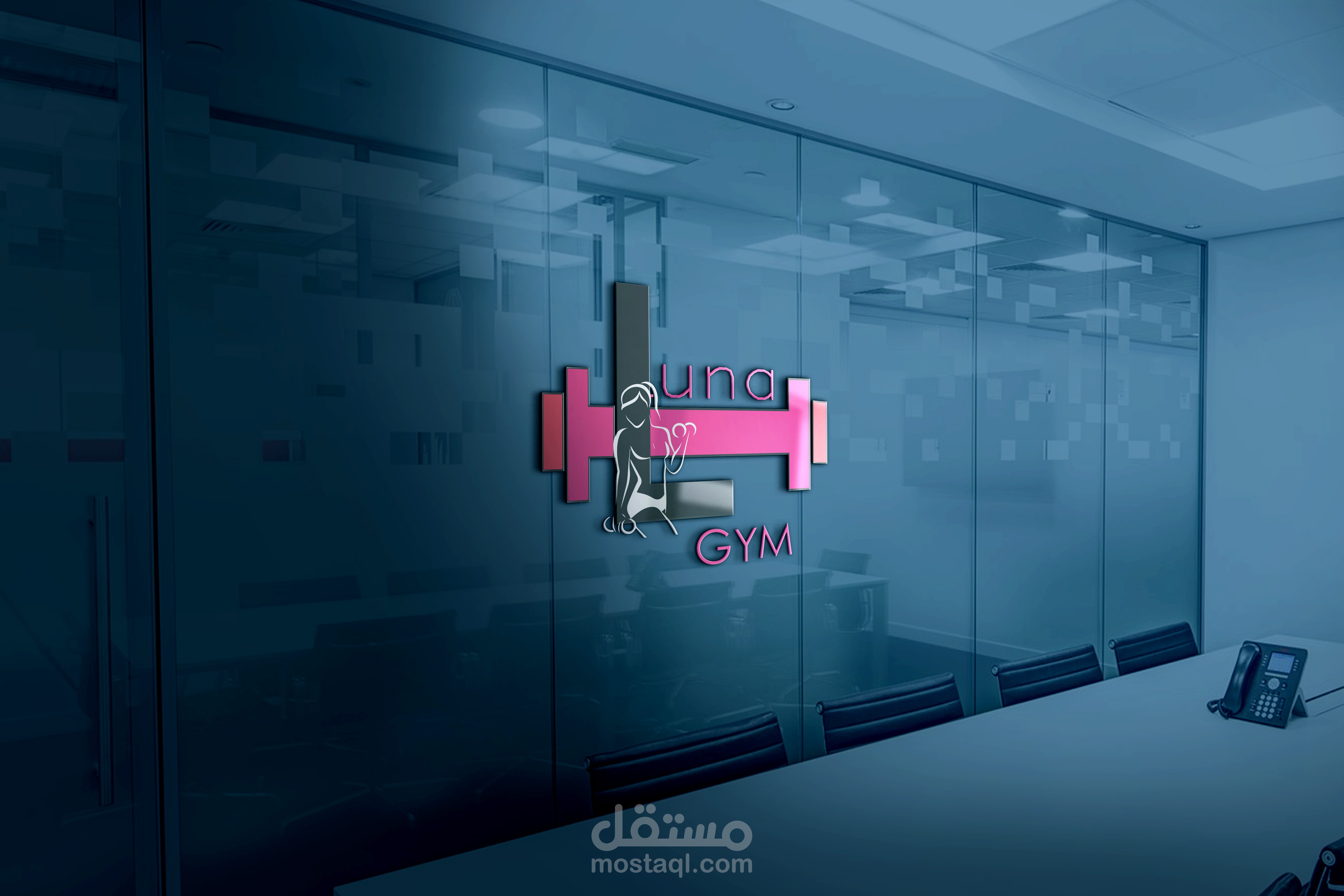 تصميم شعار لنادي رياضي نسائي