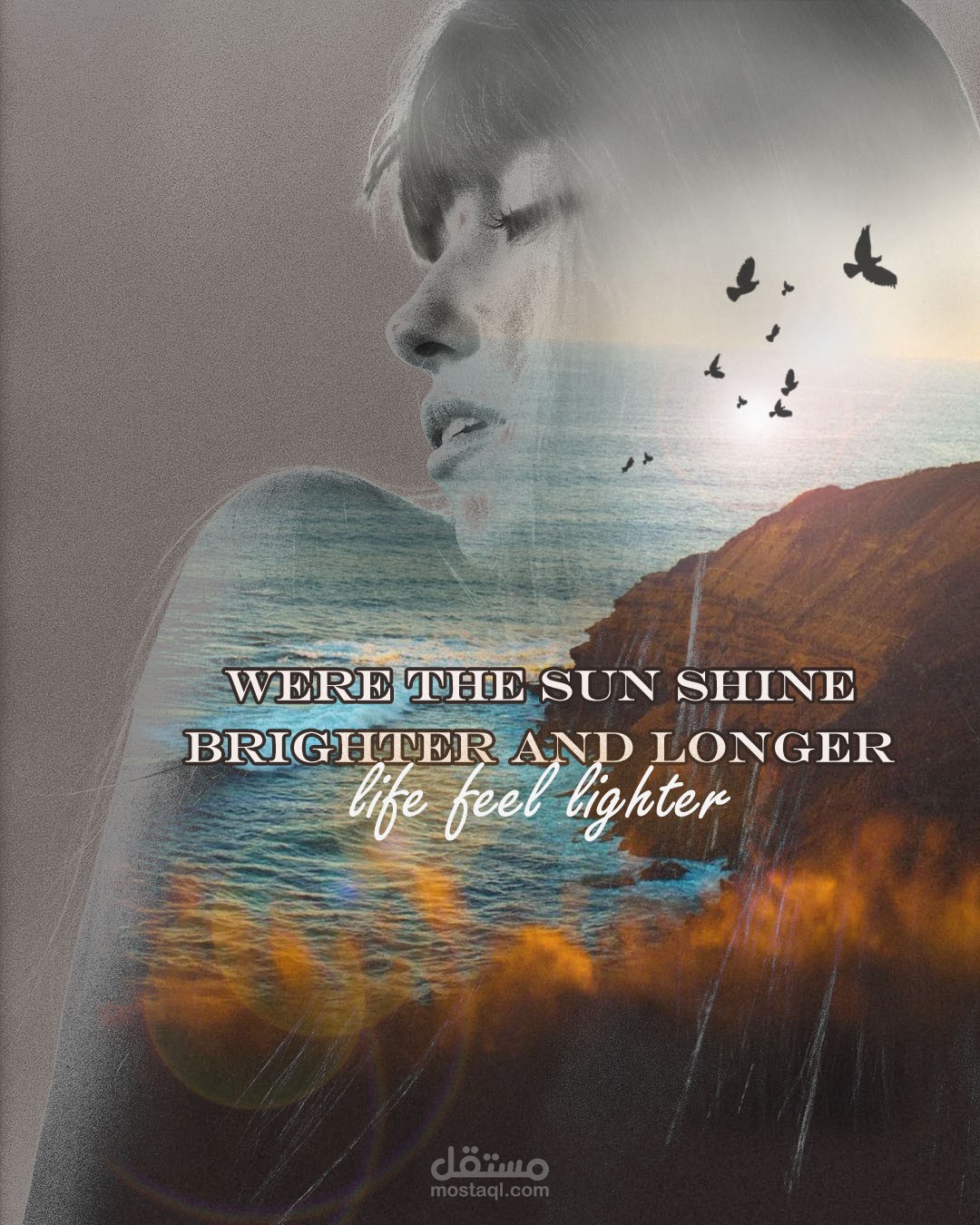 Seaside Poster Design