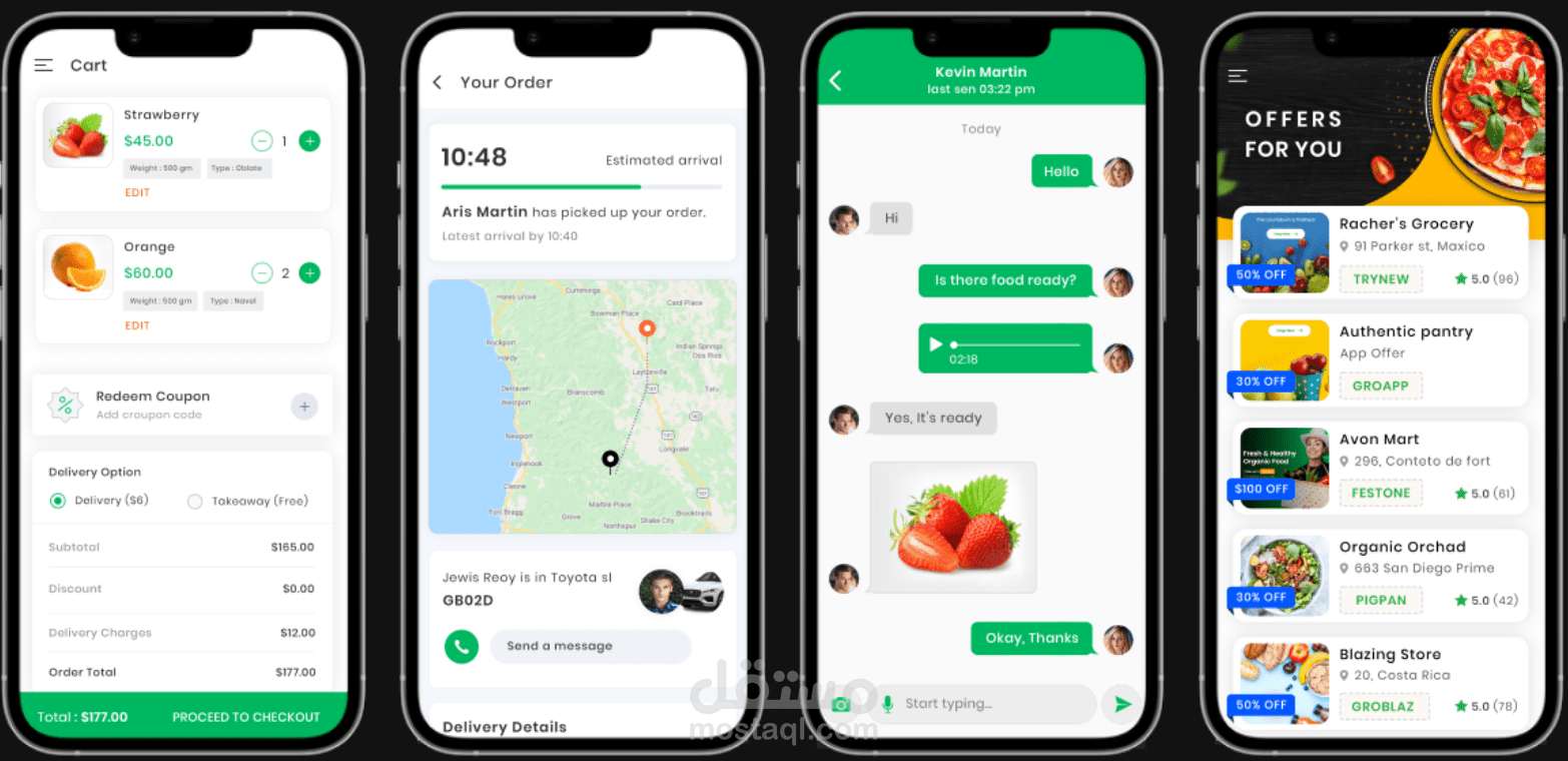 تطبيق موبايل لمتجر ومول تجاري android , ios