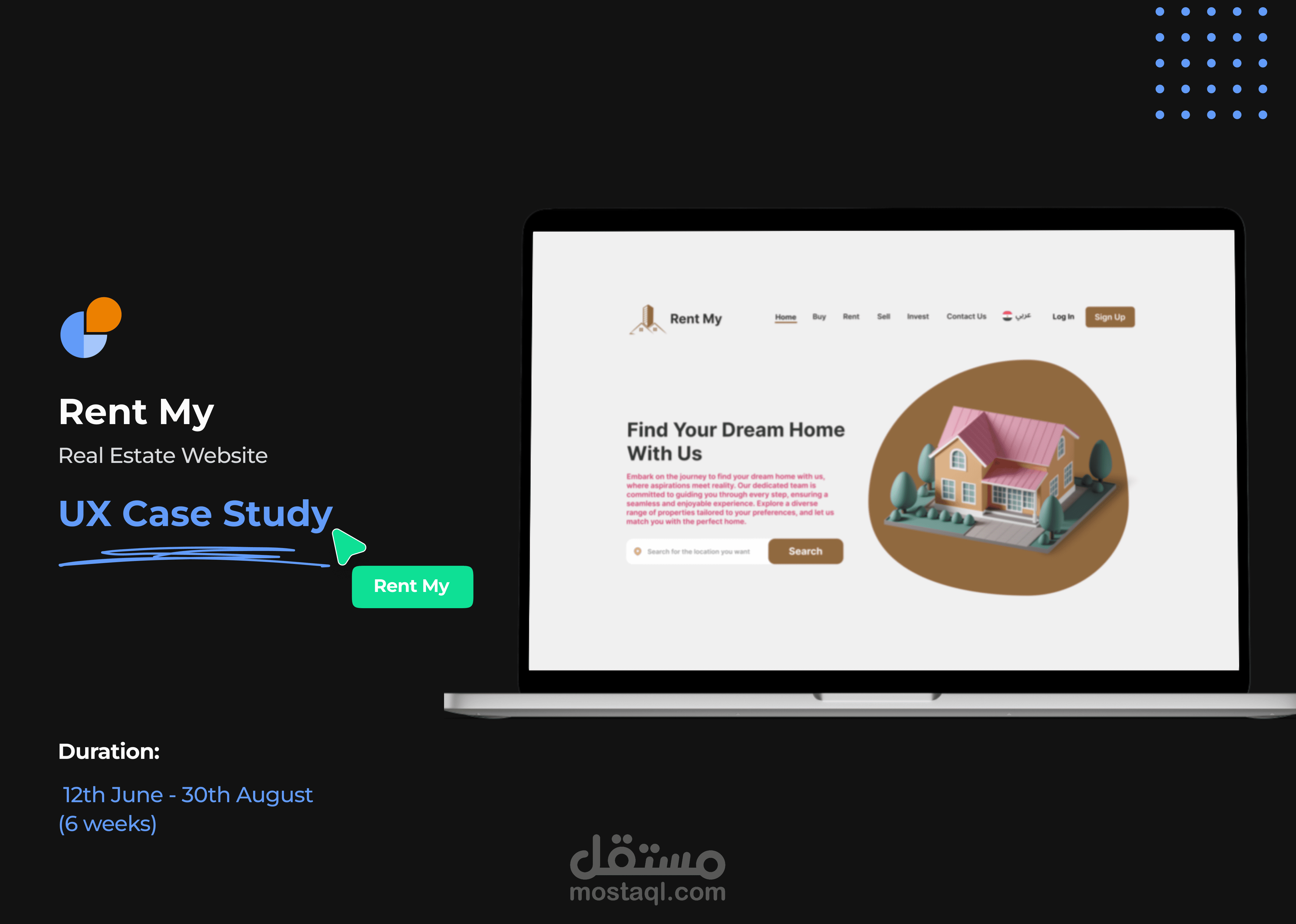 Rent Me Real Estate UI/UX Case Study