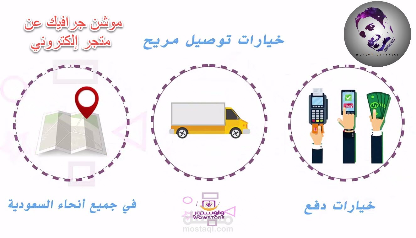 فيديو موشن جرافيك عن متجر إلكتروني