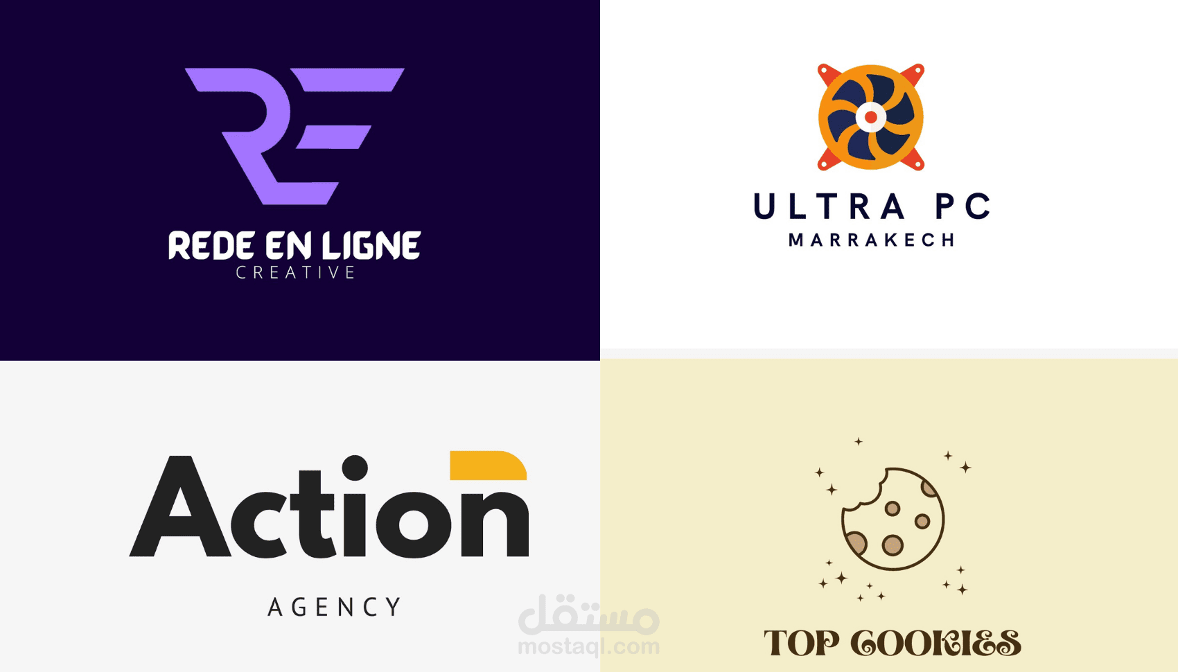 مجموعة لوجوهات اعمال