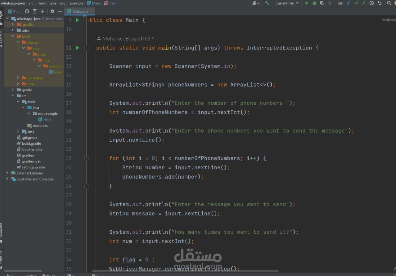 Whatsapp-web-send-bulk-messages-using-selenium