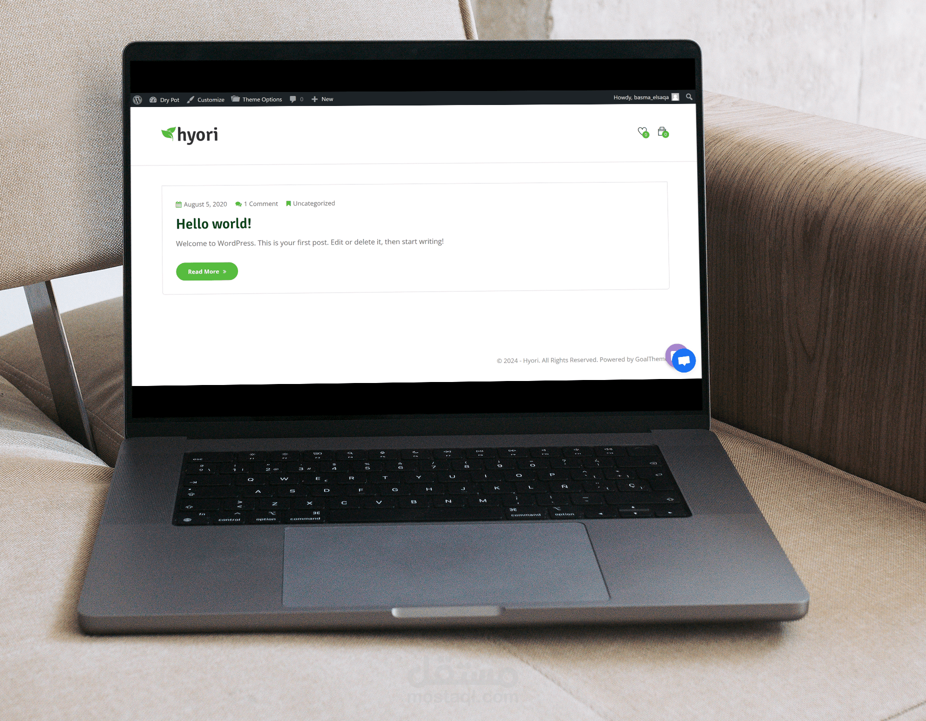 simple website