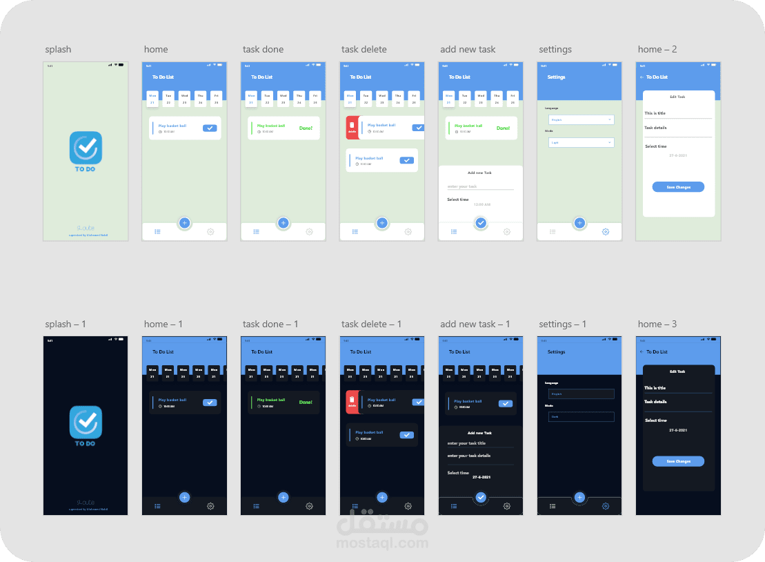 تطبيق إدارة المهام