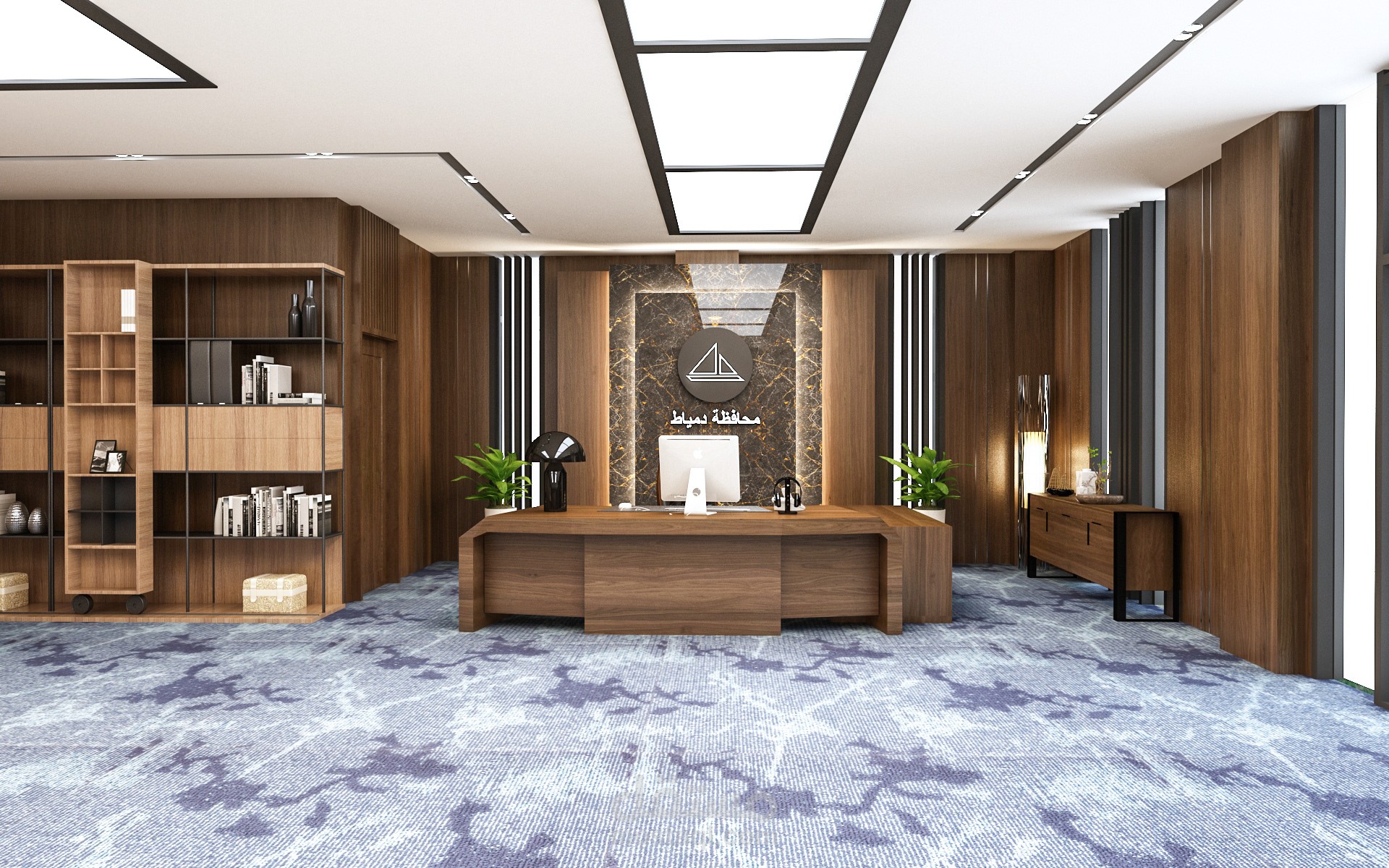 تصميم مكتب محافظ