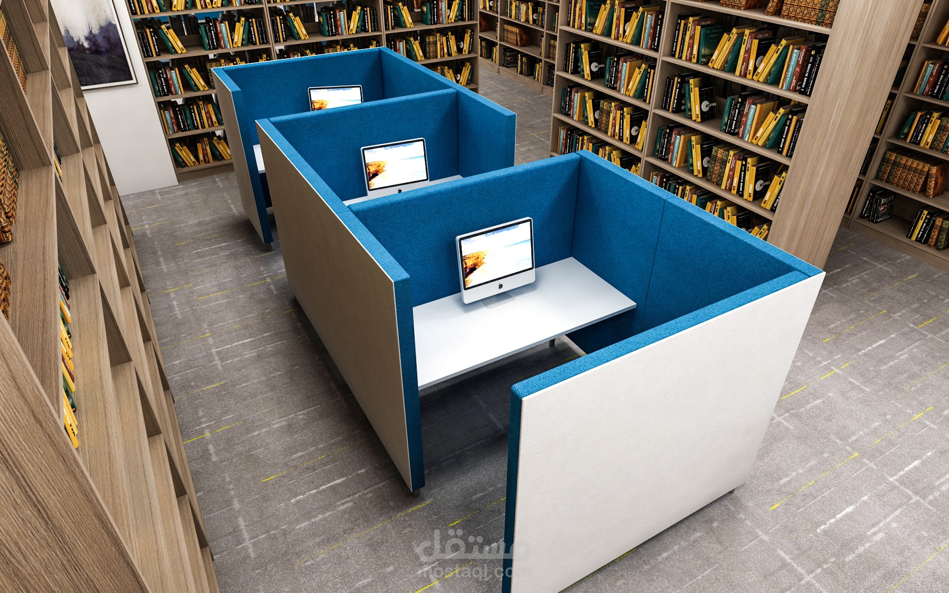 تصميم مكتبة