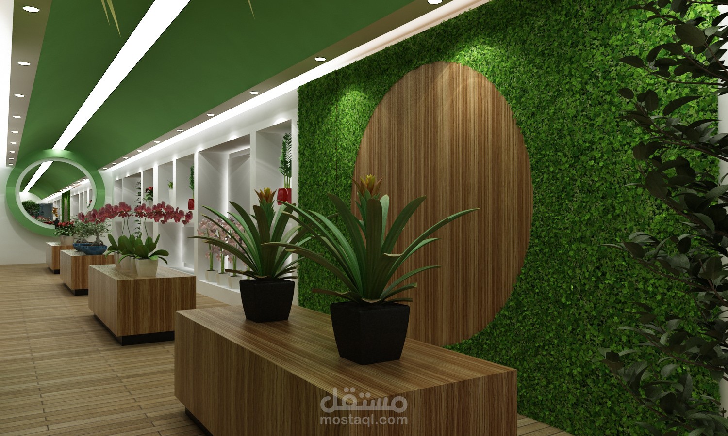 محل لبيع الزهور