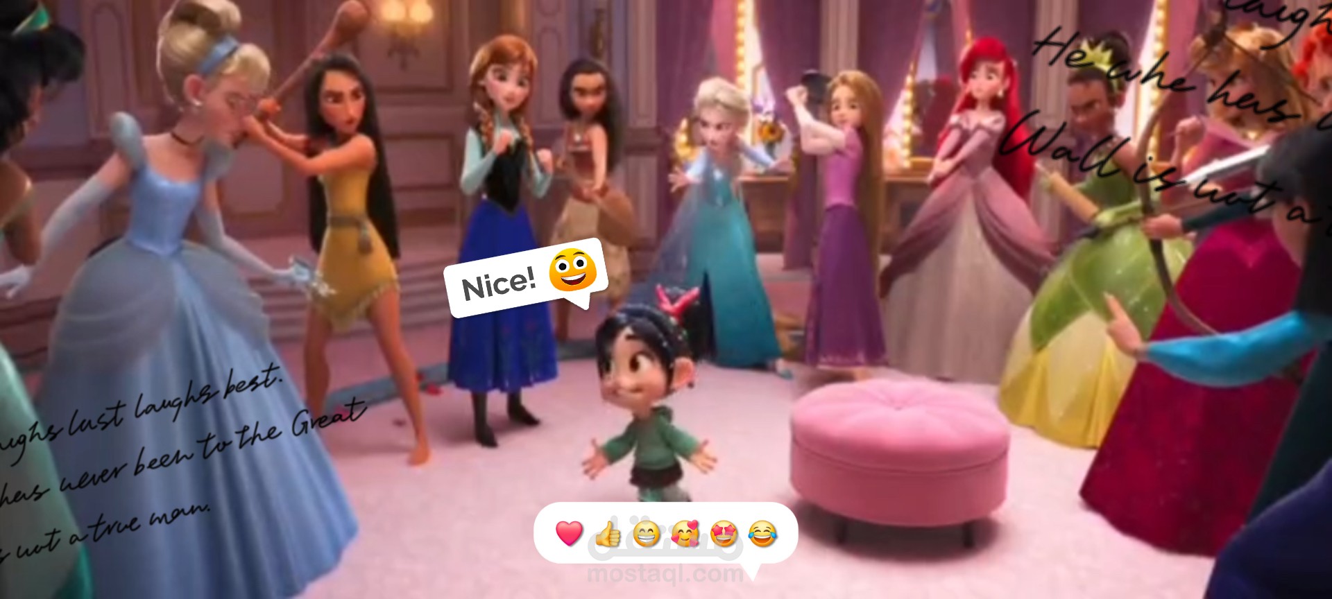 دوبلاج صوتي + مونتاج ومزامنة لحركة الشفاة بدقة.