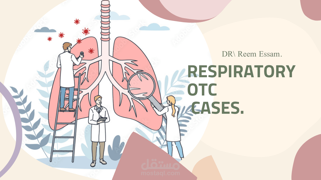 Respiratory cases treatment