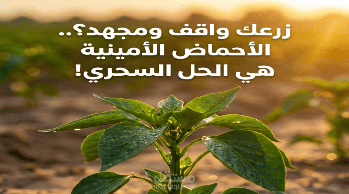 فيديو تسويقي توعوي عن الأحماض الأمينية للنبات