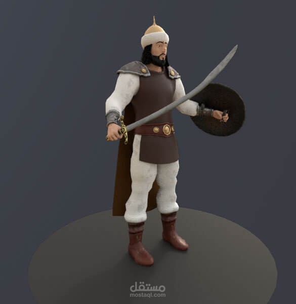 عمل شخصية محارب