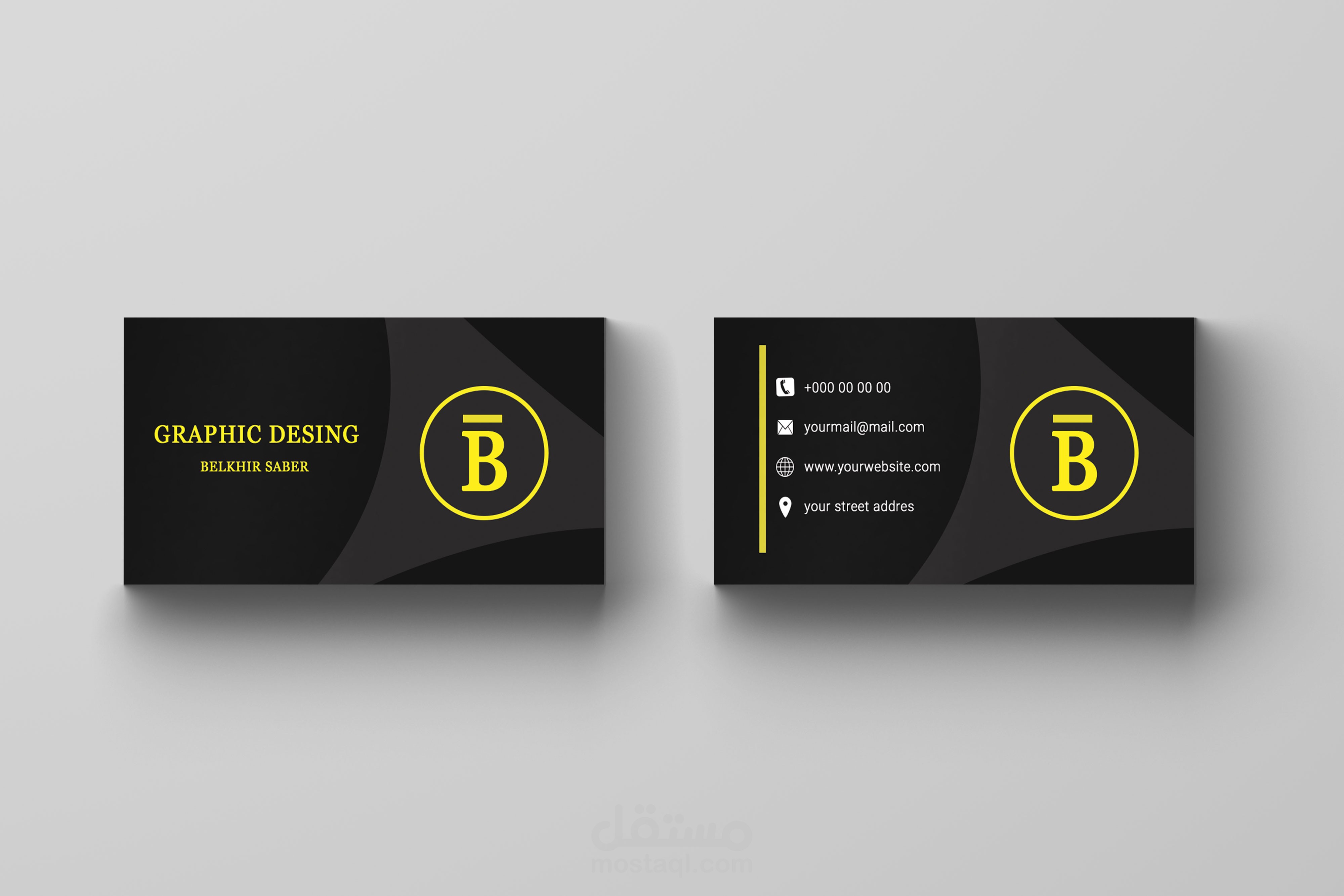 temlpate carte visite