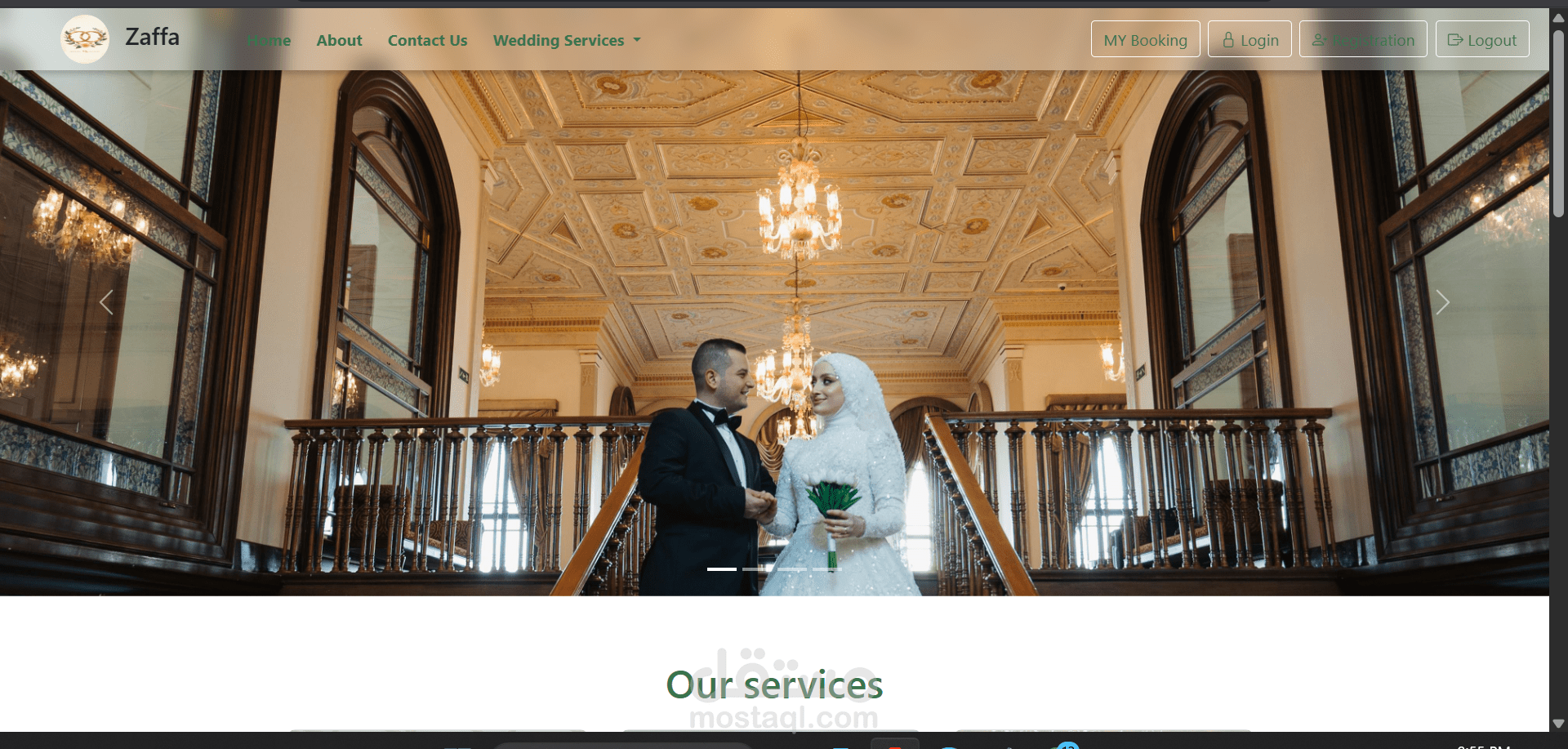 منصة لحجز خدمات المناسبات والاعراس