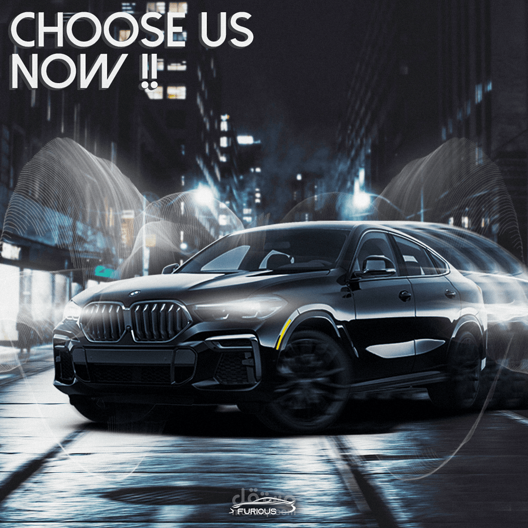 Social Media Design For Furious Car Rental