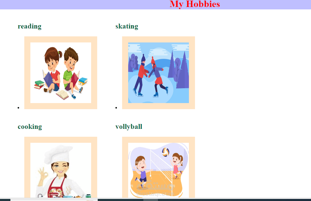 html and css