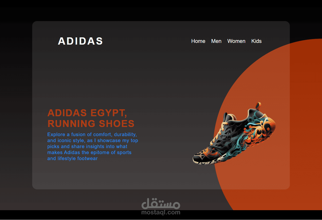HTML-CSS Shoes Website