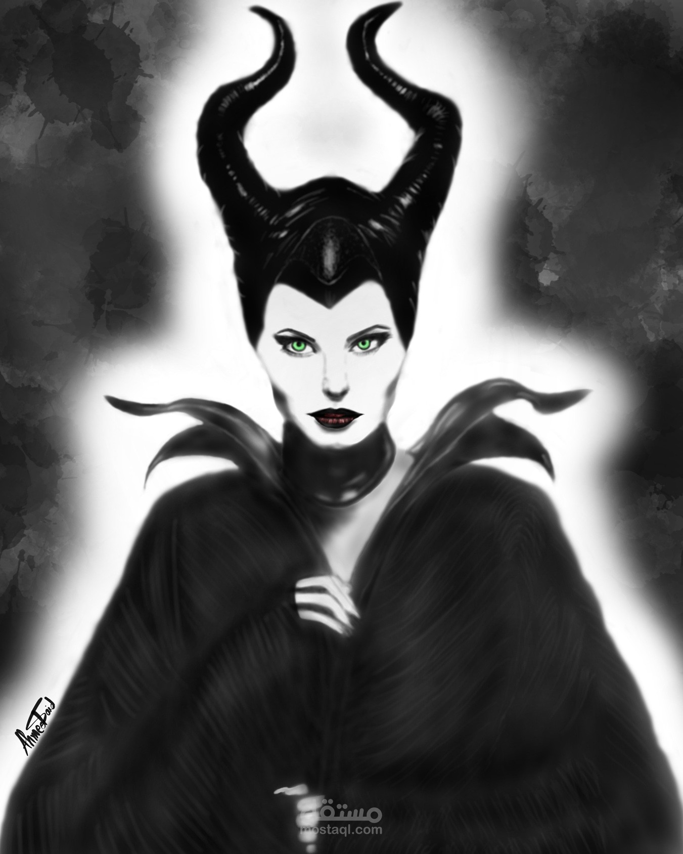 رسم بورترية رقمي